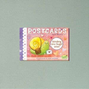 Cute Hearts Postcards 12 Pack